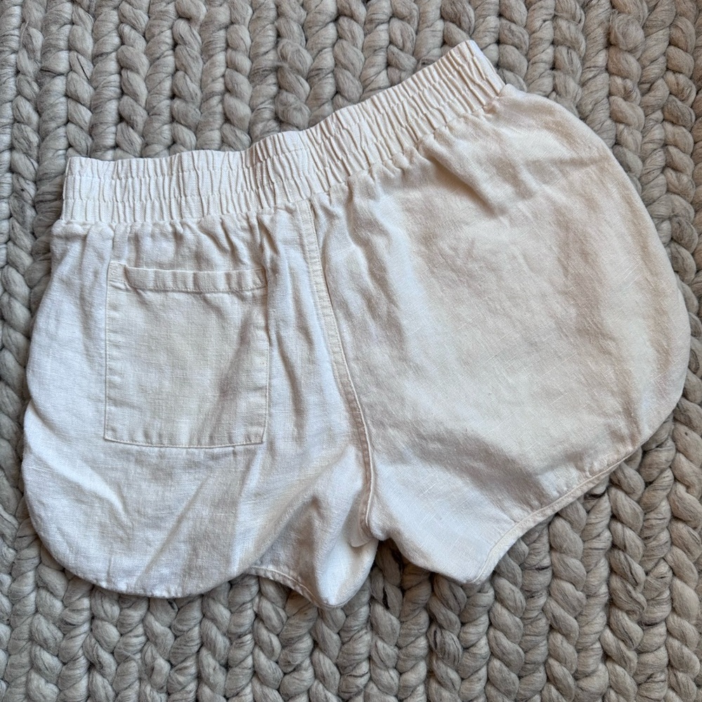 Beaton Linen Running Shorts - Picture 2 of 3